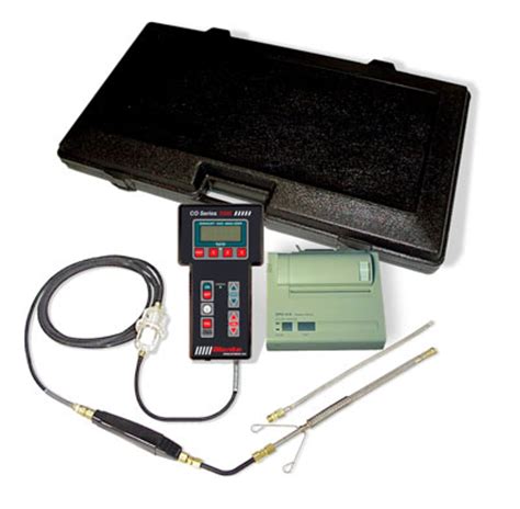 gas analyzer hose|CO Series 2500 Carbon Monoxide Exhaust Analyzer.